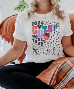 2024 Guts World Tour Olivia Rodrigo stars the breeders chappell roan remi wolf pinkpantheress shirt