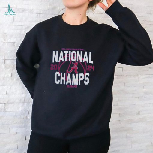 2024 NCAA Men’s Basketball National Champions Alabama Crimson Tide Logo Shirt