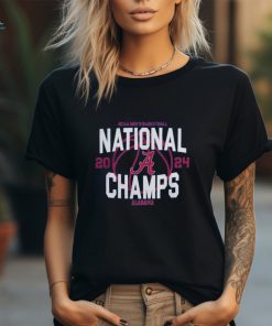2024 NCAA Men's Basketball National Champions Alabama Crimson Tide Logo Shirt