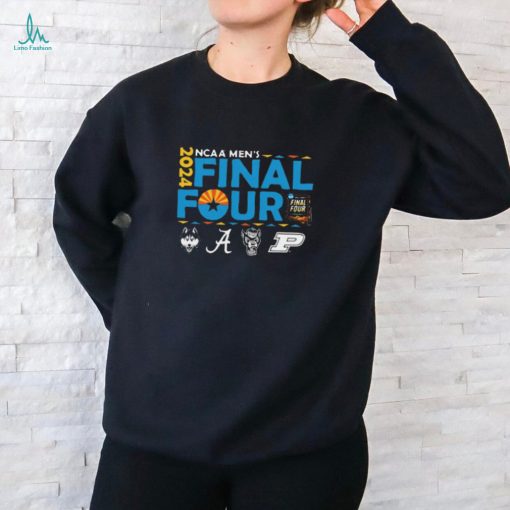 2024 NCAA Men’s Final Four 4 Team Logo Shirt