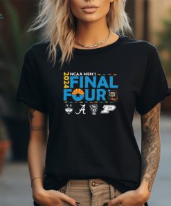 2024 NCAA Men's Final Four 4 Team Logo Shirt