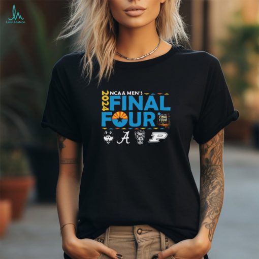 2024 NCAA Men’s Final Four 4 Team Logo Shirt