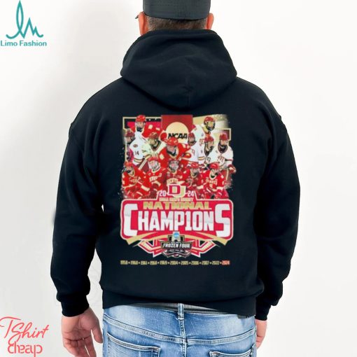 2024 NCAA Men’s Hockey National Champions Denver Pioneers Team Shirt