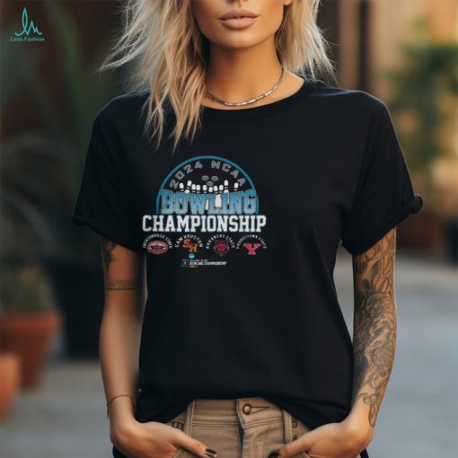 2024 NCAA National Collegiate Women’s Bowling Championship 4 Team Logo Shirt