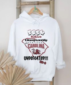 2024 Nation Championship .Lady Carolina Gamecocks Undefeated 38 0 Shirt