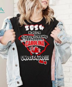 2024 National Championship lady South Carolina Gamecocks undefeated 38 0 shirt