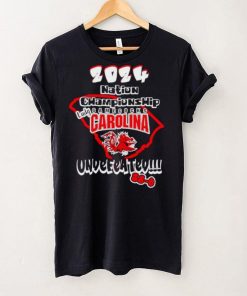 2024 National Championship lady South Carolina Gamecocks undefeated 38 0 shirt