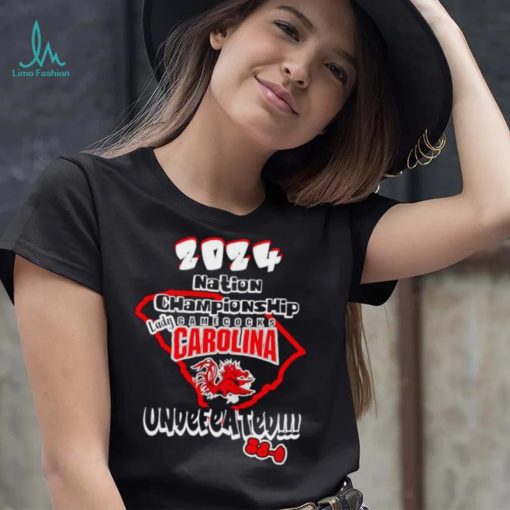 2024 National Championship lady South Carolina Gamecocks undefeated 38 0 shirt
