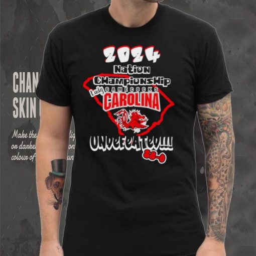 2024 National Championship lady South Carolina Gamecocks undefeated 38 0 shirt