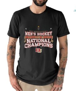 2024 Ncaa Division I Men’s Hockey University of Denver National Champions Denver Pioneers Shirt