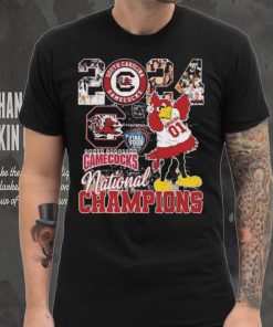 2024 South Carolina Gamecocks Mascot National Champions Shirt