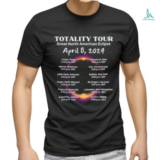 2024 Total Solar Sun Eclipse April 8 Path Of The Eclipse T Shirt