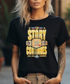 2024 Wrestle Man Champions The Story Continues T Shirt