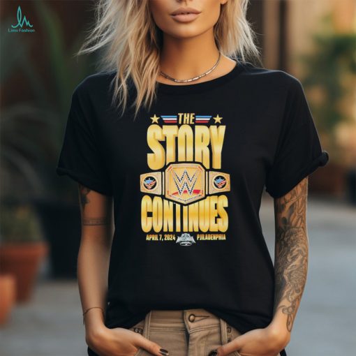 2024 Wrestle Man Champions The Story Continues T Shirt