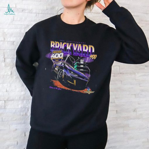 2024 brickyard 400 30th anniversary oversized car shirt