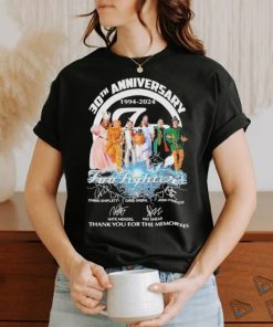 30th Anniversary 1994 2024 Foo Fighters Thank You For The Memories T Shirt