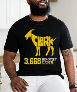 3,668 Her Story Made Caitlin Clark T Shirt