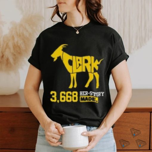 3,668 Her Story Made Caitlin Clark T Shirt