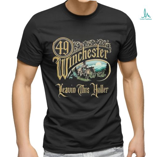 49 Winchester Leavin This Holler Black Shirt
