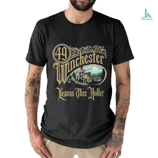 49 Winchester Leavin This Holler Black Shirt
