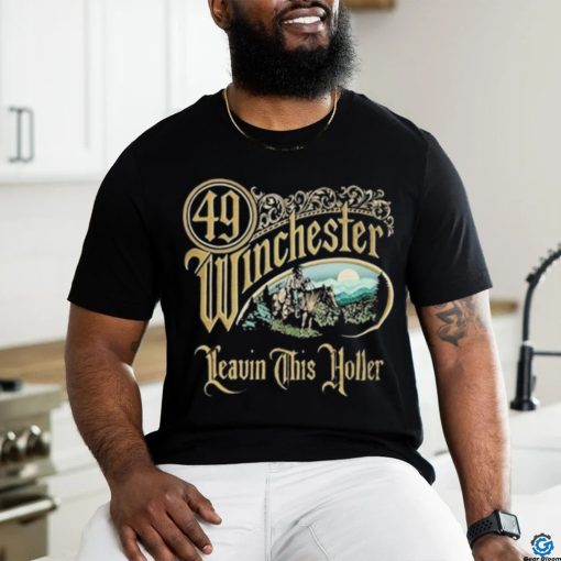 49 Winchester Leavin This Holler Black Shirt