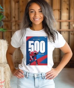 500 for nic dowd all caps Washington capitals stanley cup playoffs 2024 shirt