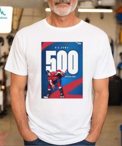 500 for nic dowd all caps Washington capitals stanley cup playoffs 2024 shirt