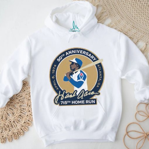 50Th Anniversary Atlanta Ga Hank Aaron 715Th Home Run T Shirt