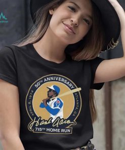 50Th Anniversary Atlanta Ga Hank Aaron 715Th Home Run T shirt