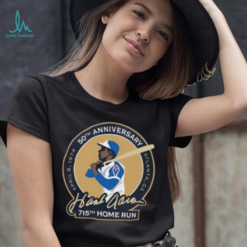 50Th Anniversary Atlanta Ga Hank Aaron 715Th Home Run T shirt