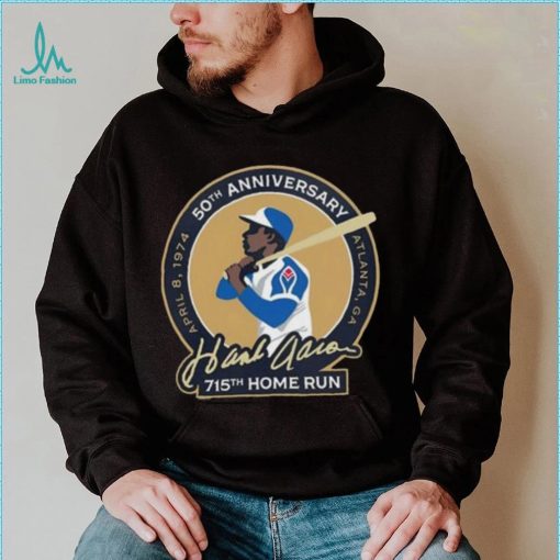 50Th Anniversary Atlanta Ga Hank Aaron 715Th Home Run T shirt