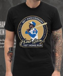 50Th Anniversary Atlanta Ga Hank Aaron 715Th Home Run T shirt