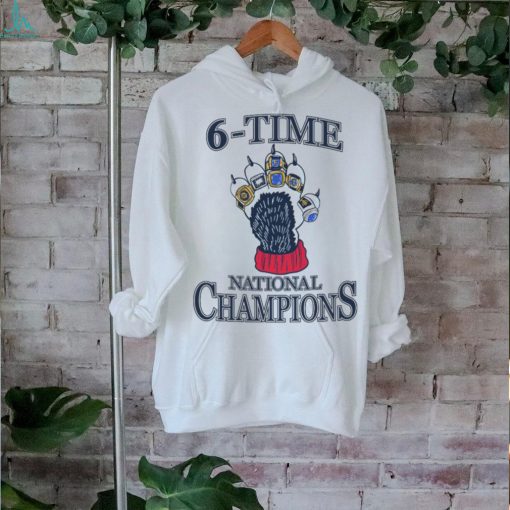 6 Time National Champions Crewneck shirt