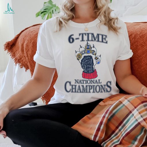 6 Time National Champions Crewneck shirt