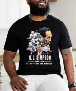 77 Years Of 1947 2024 Rip O. J. Simpson Thank You For The Memories Shirt