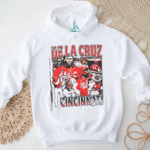 90s Retro De La Cruz Cincinnati Reds T shirt
