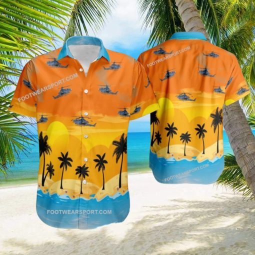 AH 1Z Viper AH1Z Aircaft Aloha Hawaiian Shirt Color For Beach