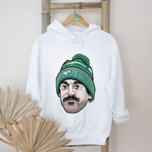 Aaron Rodgers 12 New York Jets football head shirt
