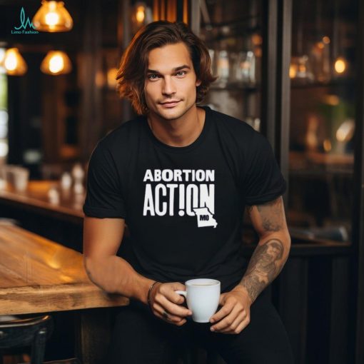 Abortion Action In Missouri Ladies Boyfriend Shirt