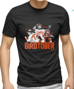 Adley Rutschman Gunnar Henderson & Cedric Mullins Birdtober T Shirt