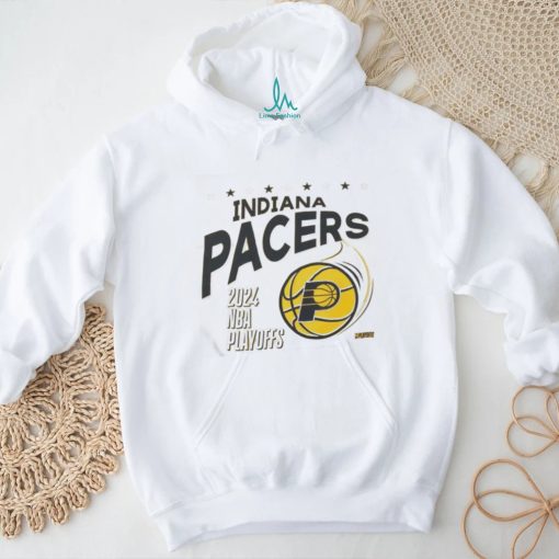Adult Indiana Pacers 2024 NBA Playoffs Essential Hoops Shirt