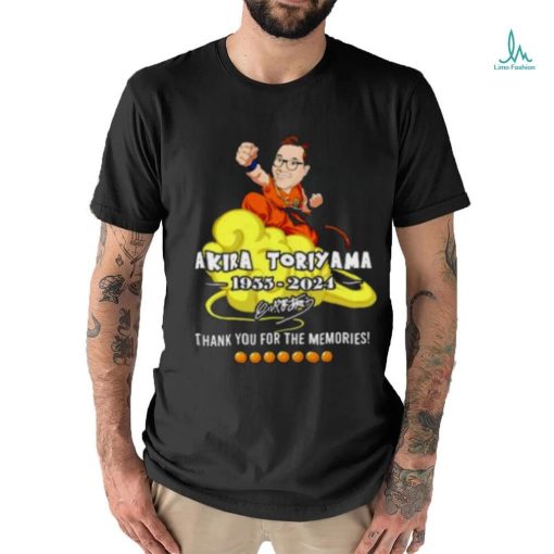 Akira Toriyama Dragon Ball RIP Shirt, 40 Year Anime Shirt