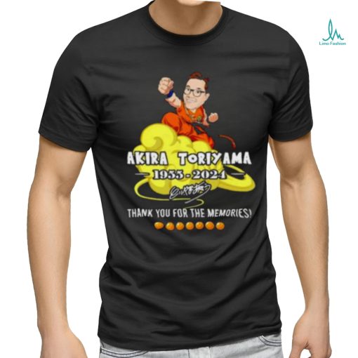 Akira Toriyama Dragon Ball RIP Shirt, 40 Year Anime Shirt