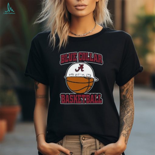 Alabama Crimson Tide Blue 84 Blue Collar Basketball T Shirt