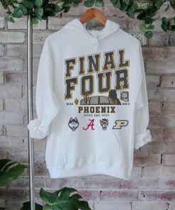 Alabama UConn Purdue And NC State 2024 Men_s Final Four Tee Shirt
