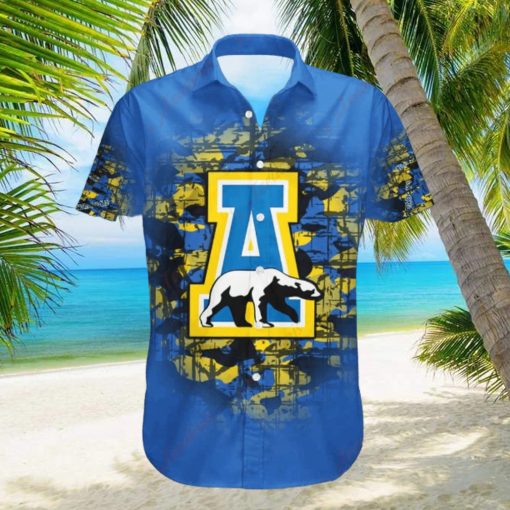 Alaska Nanooks Vintage Camouflage Hawaiian Shirt, NCAA Classic