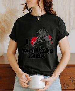 Alcremilk I Love Monster Girls Shirt