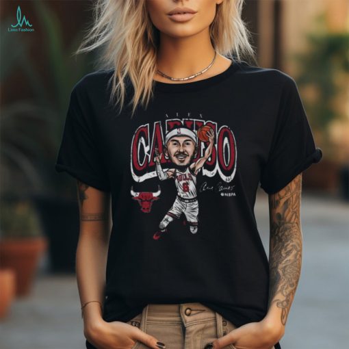 Alex Caruso Chicago Bulls Cartoon T Shirt   Copy