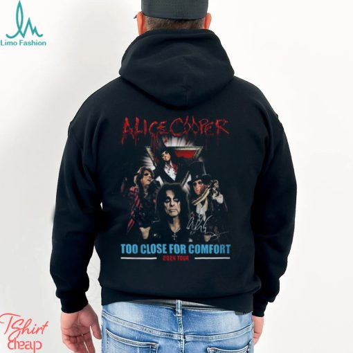 Alice Cooper Too Close For Comfort Tour 2024 T Shirt