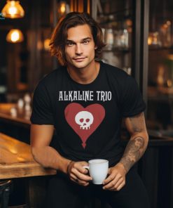 Alkaline Trio Heartskull T Shirt Copy